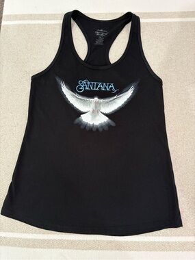 Santana Concert Tank Top with Dove Graphic - Women's XL